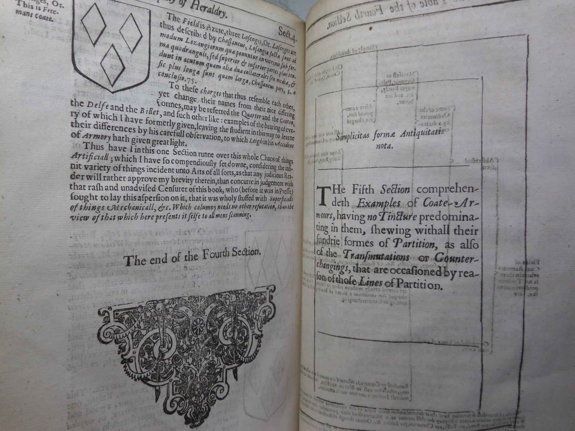 A DISPLAY OF HERALDRY BY JOHN GUILLIM 1638 THIRD EDITION