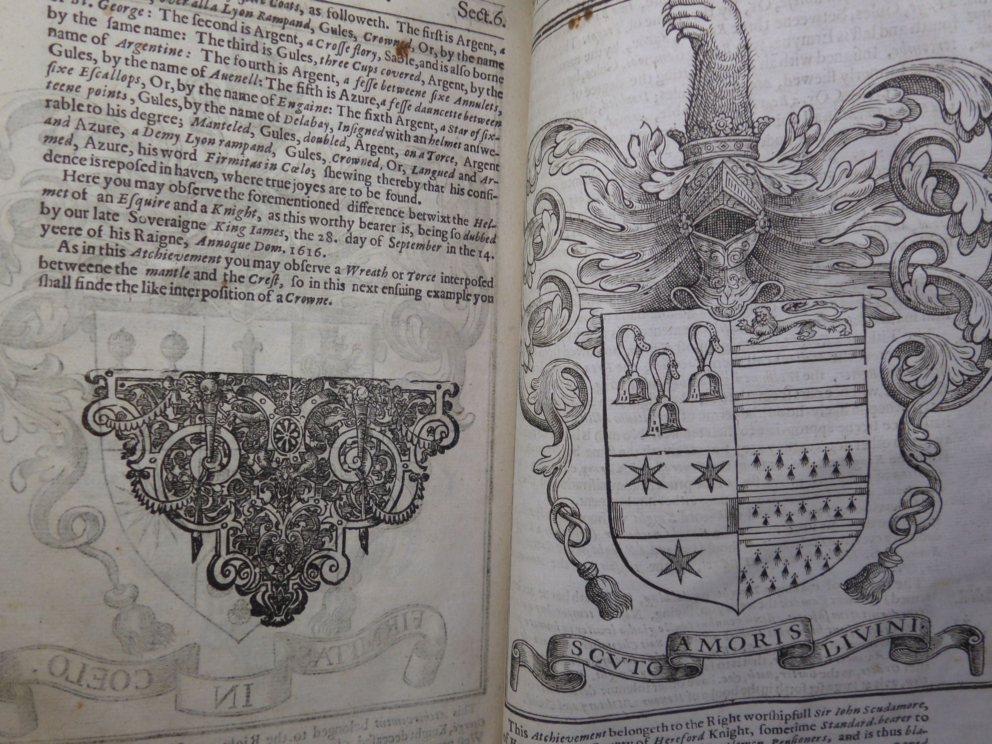 A DISPLAY OF HERALDRY BY JOHN GUILLIM 1638 THIRD EDITION