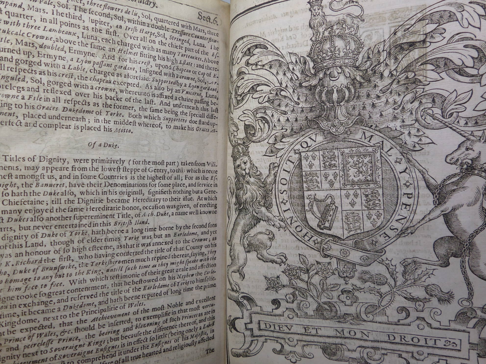 A DISPLAY OF HERALDRY BY JOHN GUILLIM 1638 THIRD EDITION