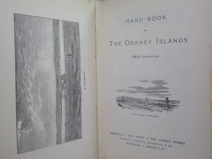 HAND-BOOK TO THE ORKNEY ISLANDS, PUBLISHED BY WILLIAM PEACE CA.1912