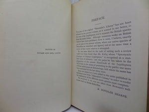 A HAND-BOOK TO THE ORDER LEPIDOPTERA [BUTTERFLIES & MOTHS] BY W.F. KIRBY 1896-97