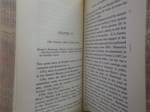 HISTORY OF THE OPERA BY SUTHERLAND EDWARDS 1862 FIRST EDITION, LEATHER BINDING