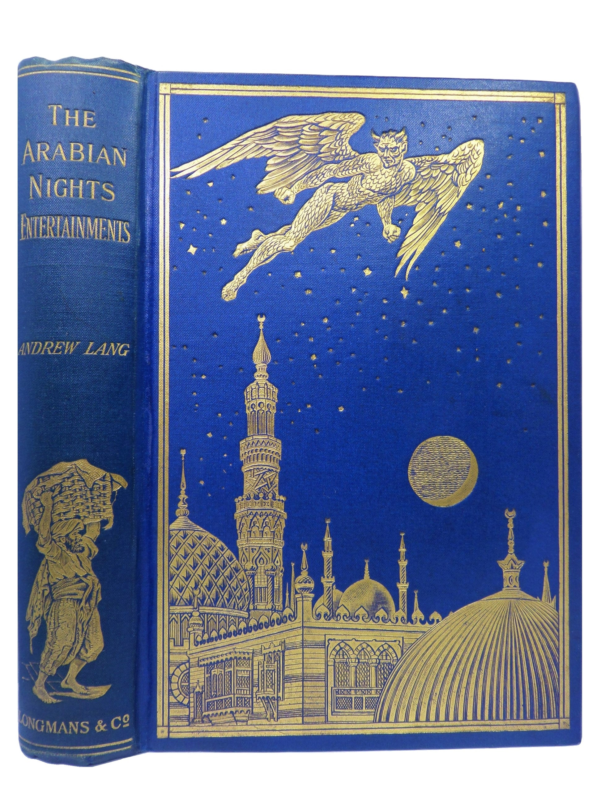THE ARABIAN NIGHTS ENTERTAINMENTS BY ANDREW LANG 1898 FIRST EDITION