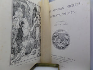 THE ARABIAN NIGHTS ENTERTAINMENTS BY ANDREW LANG 1898 FIRST EDITION