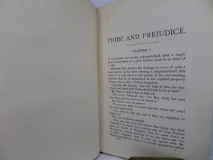 PRIDE AND PREJUDICE BY JANE AUSTEN 1900 TALWIN MORRIS DESIGN ILLUSTRATED EDITION