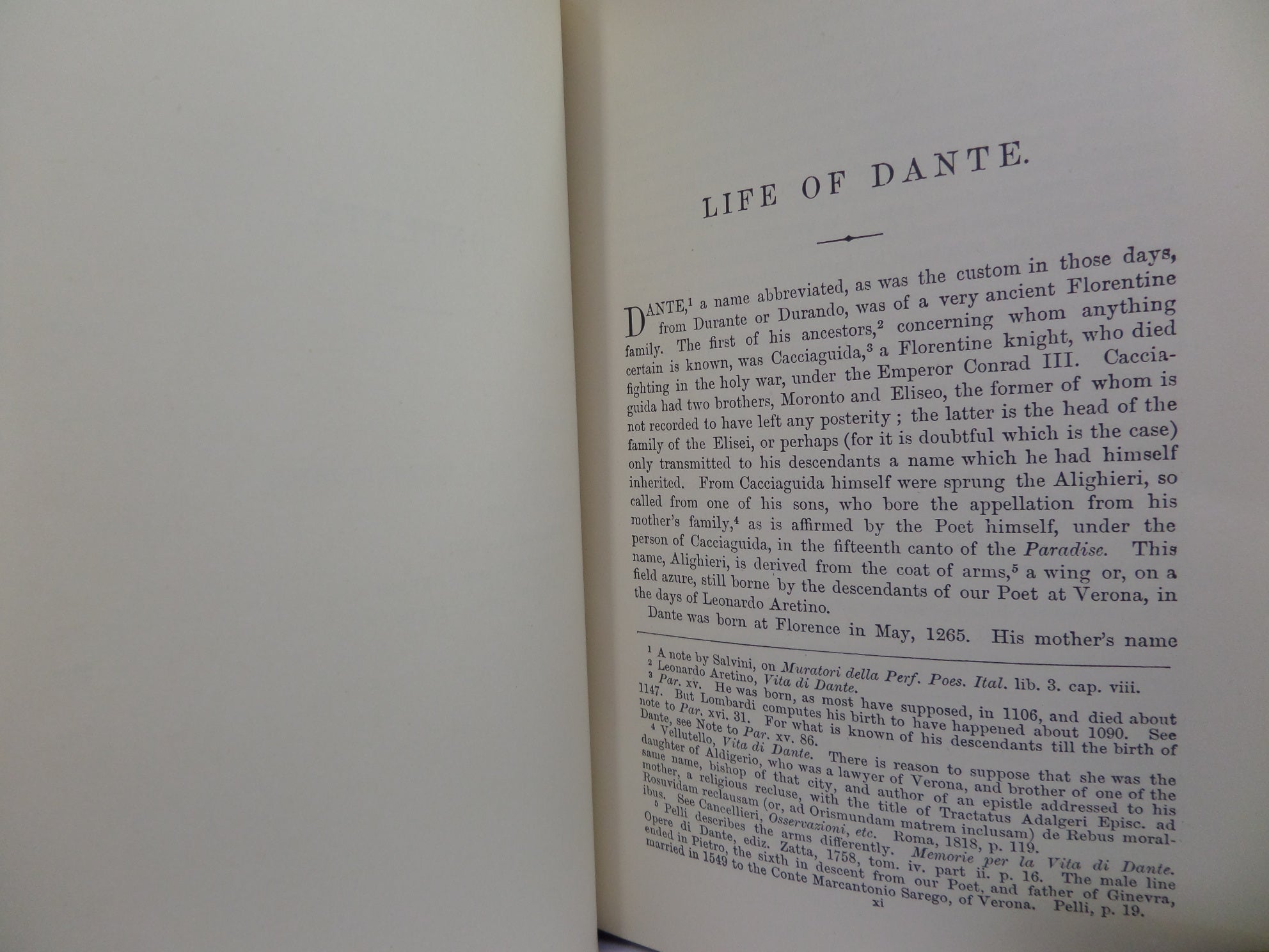 THE VISION: OR, HELL, PURGATORY & PARADISE OF DANTE ALIGHIERI, TREE CALF BINDING