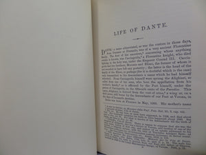 THE VISION: OR, HELL, PURGATORY & PARADISE OF DANTE ALIGHIERI, TREE CALF BINDING