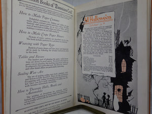 DENNISON'S BOGIE BOOK: SUGGESTIONS FOR HALLOWEEN & THANKSGIVING 1924 HARDCOVER