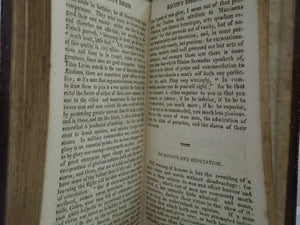 ESSAYS, MORAL, ECONOMICAL & POLITICAL BY FRANCIS BACON 1810 MINIATURE EDITION