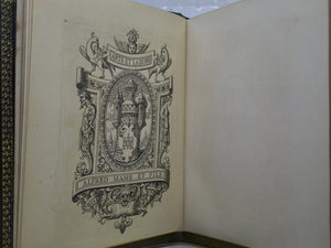 HEURES DE LA SAINTE VIERGE AVEC FIGURES PAR A. QUEYROY 1884 BOOK OF HOURS OF THE HOLY VIRGIN - FINE SIGNED BINDING