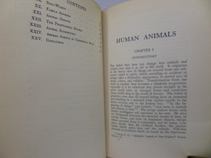 HUMAN ANIMALS BY FRANK HAMEL 1915 FIRST EDITION