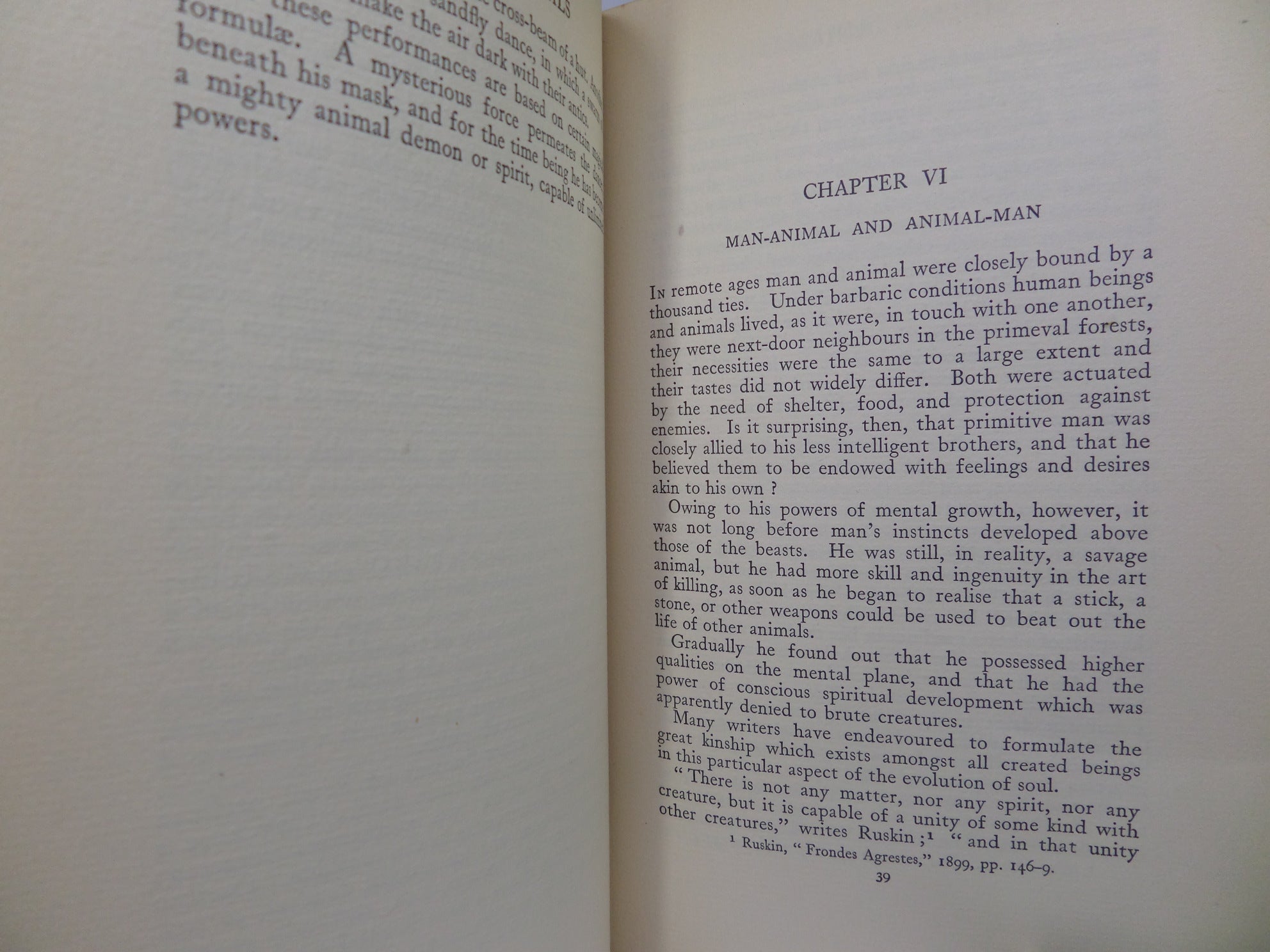 HUMAN ANIMALS BY FRANK HAMEL 1915 FIRST EDITION