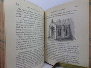 ABC OF GOTHIC ARCHITECTURE BY JOHN HENRY PARKER 1926 FINE LEATHER BINDING