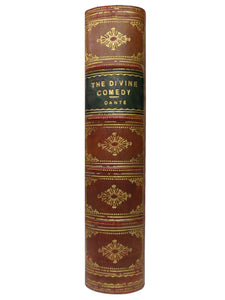 THE DIVINE COMEDY OF DANTE ALIGHIERI 1910 FINE LEATHER BINDING