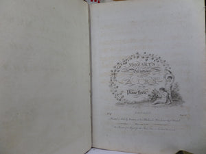 A COMPLETE EDITION OF ORIGINAL MUSIC COMPOSED FOR THE PIANO FORTE BY W.A. MOZART CA.1815