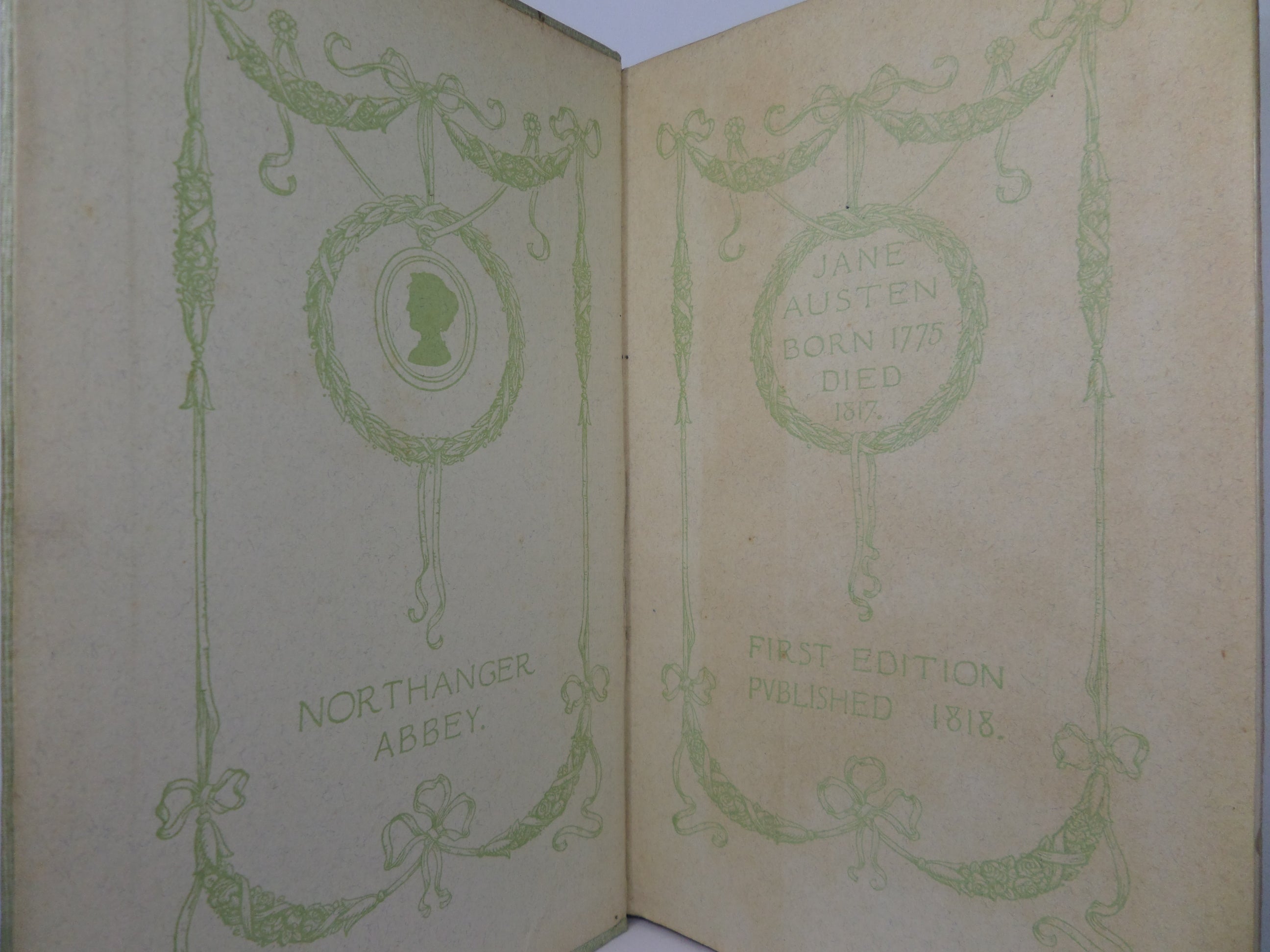 NORTHANGER ABBEY BY JANE AUSTEN 1907 C.E. BROCK ILLUSTRATIONS