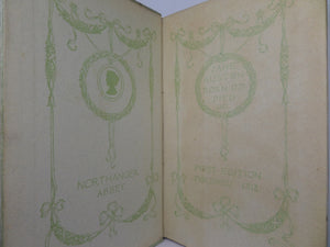 NORTHANGER ABBEY BY JANE AUSTEN 1907 C.E. BROCK ILLUSTRATIONS