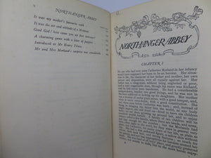 NORTHANGER ABBEY BY JANE AUSTEN 1907 C.E. BROCK ILLUSTRATIONS