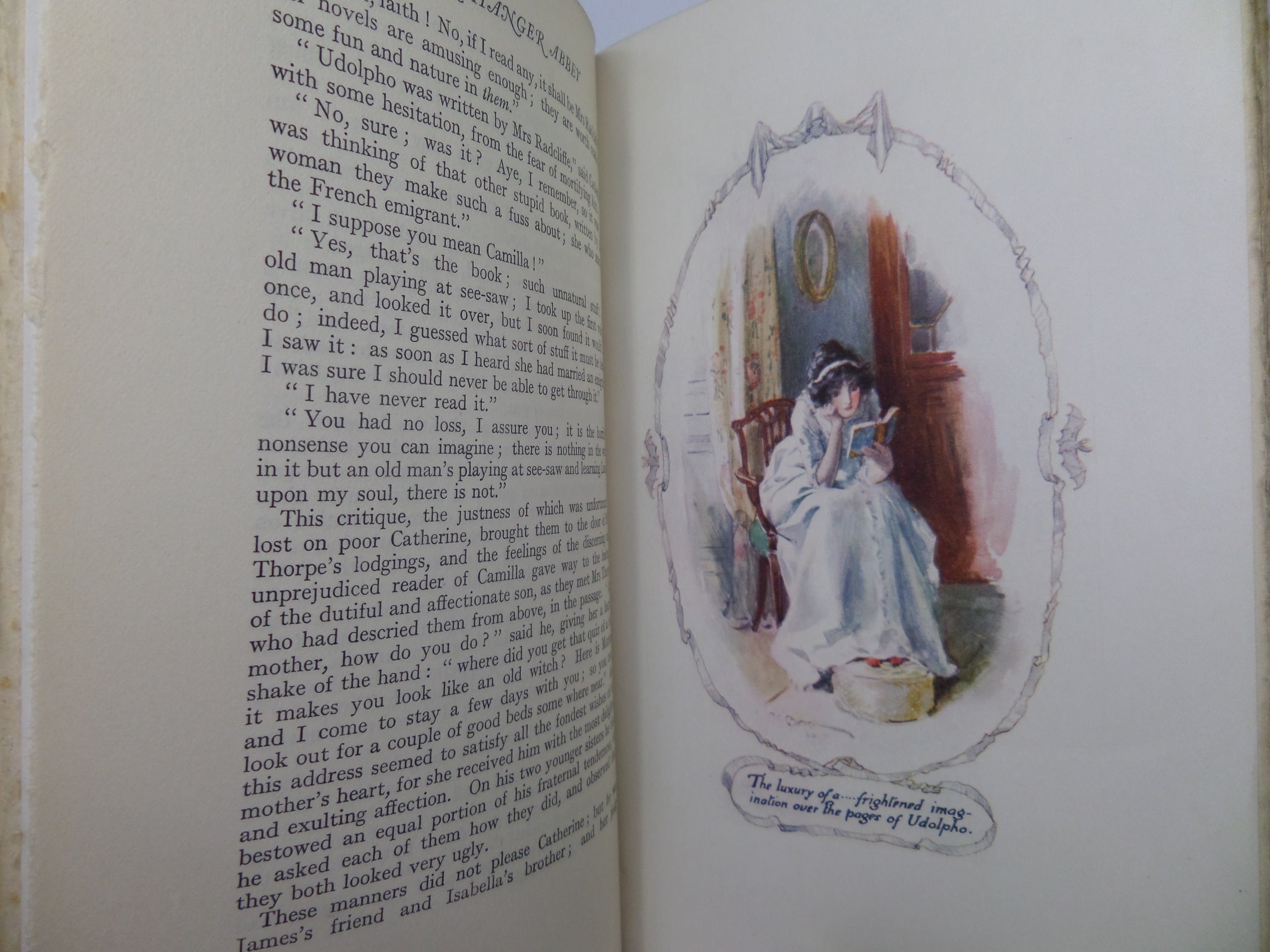 NORTHANGER ABBEY BY JANE AUSTEN 1907 C.E. BROCK ILLUSTRATIONS