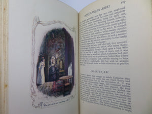 NORTHANGER ABBEY BY JANE AUSTEN 1907 C.E. BROCK ILLUSTRATIONS