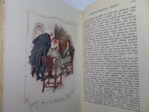 NORTHANGER ABBEY BY JANE AUSTEN 1907 C.E. BROCK ILLUSTRATIONS