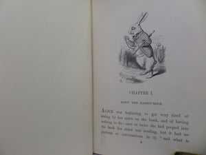 ALICE'S ADVENTURES IN WONDERLAND BY LEWIS CARROLL 1885