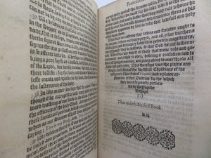 COMMENTARIES ON THE CIVIL WARS OF FRANCE BY JEAN DE SERRES 1574 ENGLISH TRANSLATION