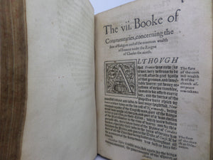 COMMENTARIES ON THE CIVIL WARS OF FRANCE BY JEAN DE SERRES 1574 ENGLISH TRANSLATION