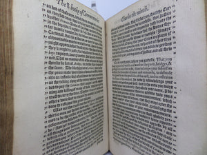 COMMENTARIES ON THE CIVIL WARS OF FRANCE BY JEAN DE SERRES 1574 ENGLISH TRANSLATION