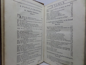 PIOUS BREATHINGS; THE MEDITATIONS OF ST. AUGUSTINE 1728 GEORGE STANHOPE TRANS.