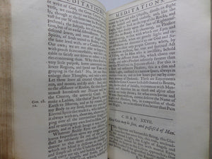 PIOUS BREATHINGS; THE MEDITATIONS OF ST. AUGUSTINE 1728 GEORGE STANHOPE TRANS.