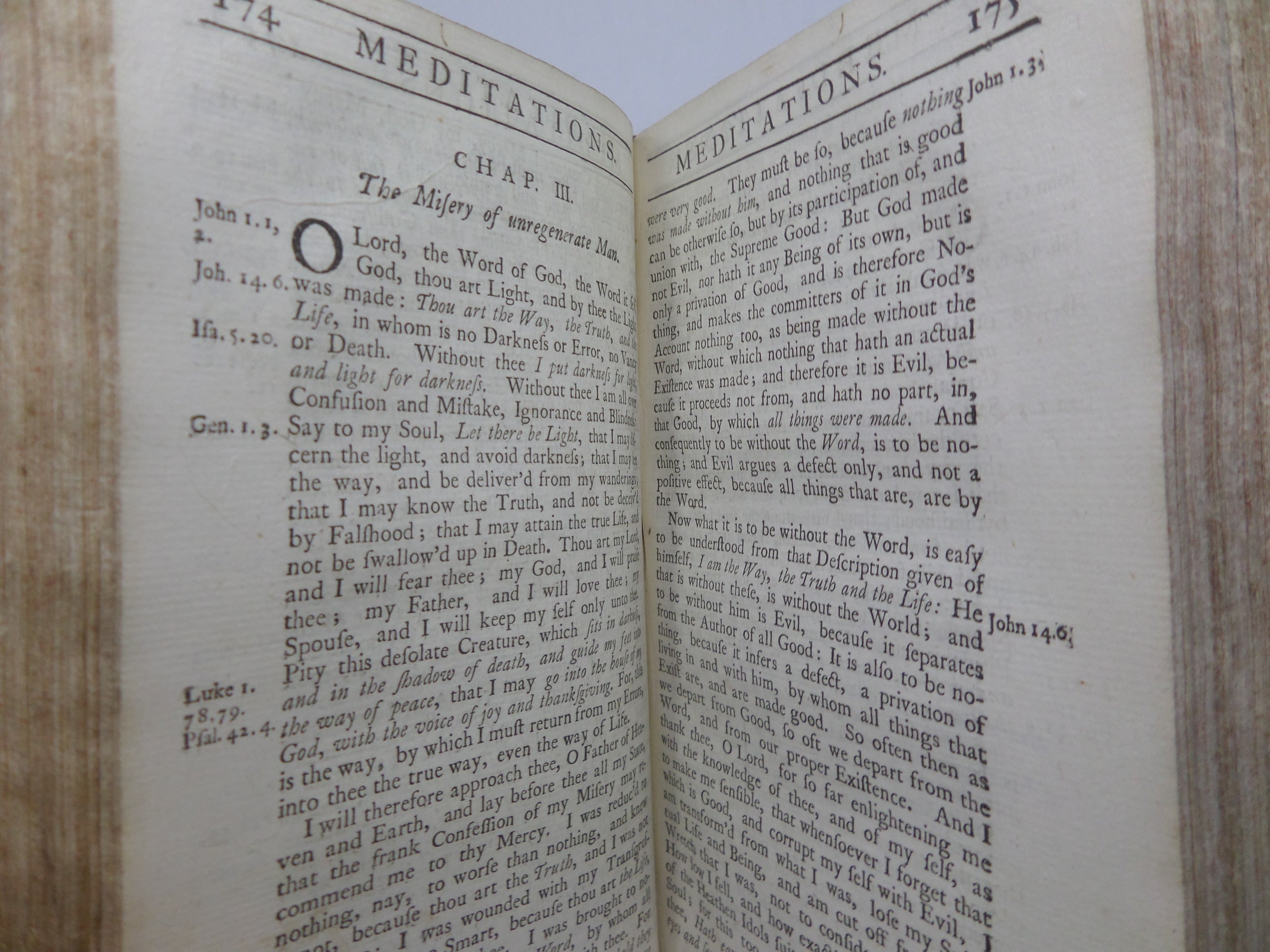 PIOUS BREATHINGS; THE MEDITATIONS OF ST. AUGUSTINE 1728 GEORGE STANHOPE TRANS.