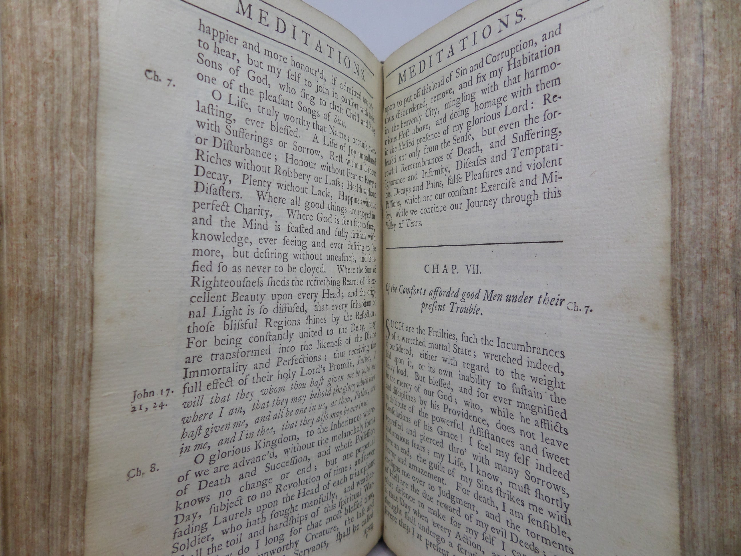 PIOUS BREATHINGS; THE MEDITATIONS OF ST. AUGUSTINE 1728 GEORGE STANHOPE TRANS.