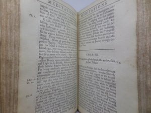 PIOUS BREATHINGS; THE MEDITATIONS OF ST. AUGUSTINE 1728 GEORGE STANHOPE TRANS.