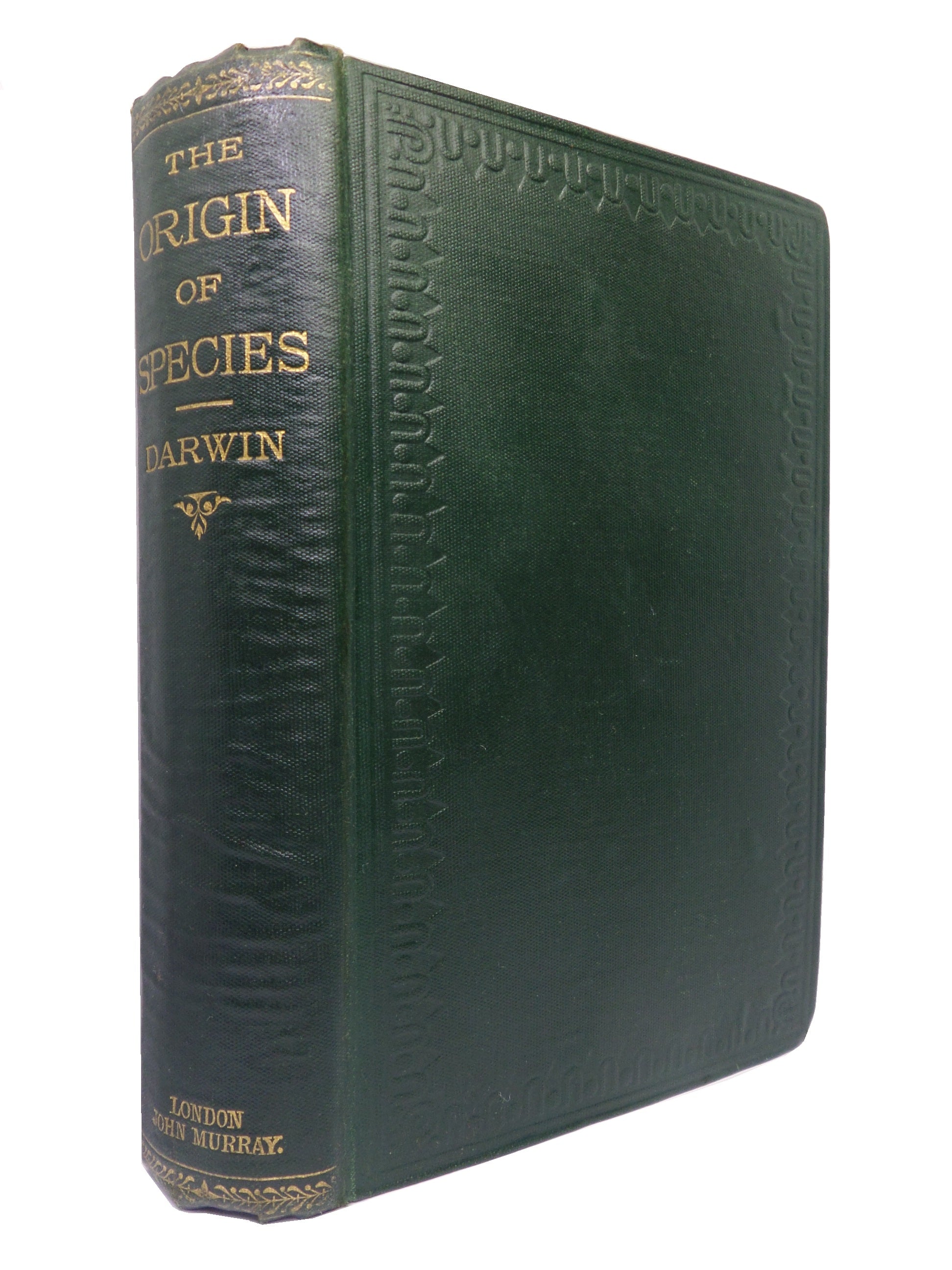 THE ORIGIN OF SPECIES BY MEANS OF NATURAL SELECTION BY CHARLES DARWIN 1878