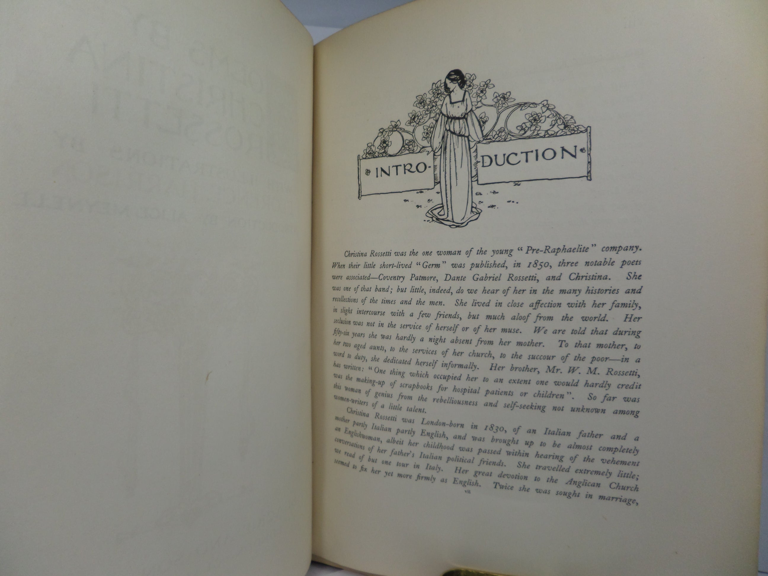 POEMS BY CHRISTINA ROSSETTI 1910 FLORENCE HARRISON ILLUSTRATIONS