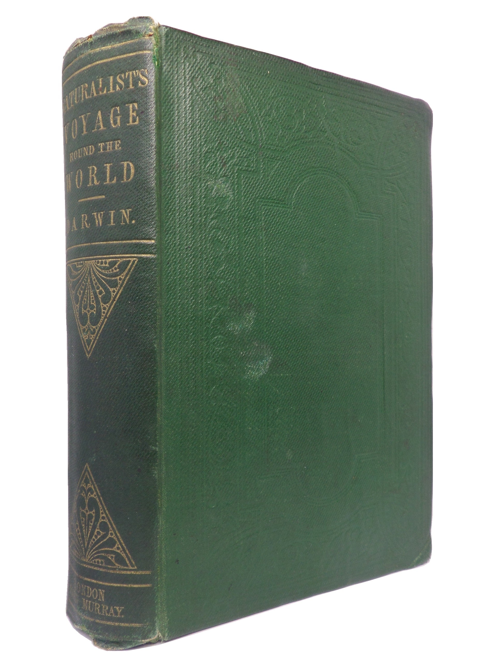 JOURNAL OF RESEARCHES - VOYAGE OF HMS BEAGLE 1860 CHARLES DARWIN SECOND EDITION