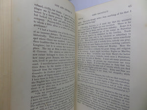 THE LIFE & LETTERS OF LORD MACAULAY BY TREVELYAN 1876 IN TWO VOLUMES BY BICKERS