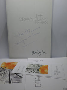 THE DRAWN BLANK SERIES BY BOB DYLAN 2008 INSCRIBED EXHIBITION CATALOGUE