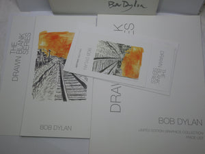 THE DRAWN BLANK SERIES BY BOB DYLAN 2008 INSCRIBED EXHIBITION CATALOGUE