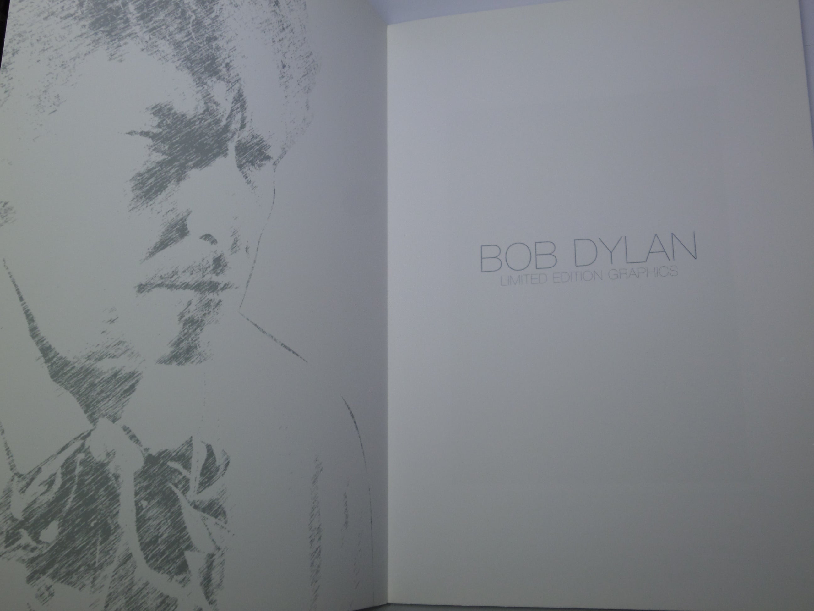 THE DRAWN BLANK SERIES BY BOB DYLAN 2008 INSCRIBED EXHIBITION CATALOGUE