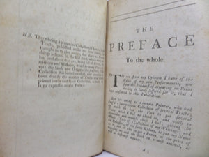 A TRUE COLLECTION OF THE WRITINGS OF... DANIEL DEFOE 1703-1705 FIRST EDITIONS