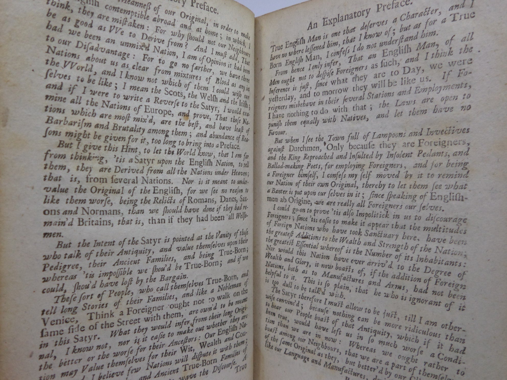 A TRUE COLLECTION OF THE WRITINGS OF... DANIEL DEFOE 1703-1705 FIRST EDITIONS