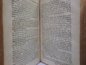 A TRUE COLLECTION OF THE WRITINGS OF... DANIEL DEFOE 1703-1705 FIRST EDITIONS