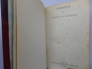 REBECCA BY DAPHNE DU MAURIER 1938 SEVENTH IMPRESSION