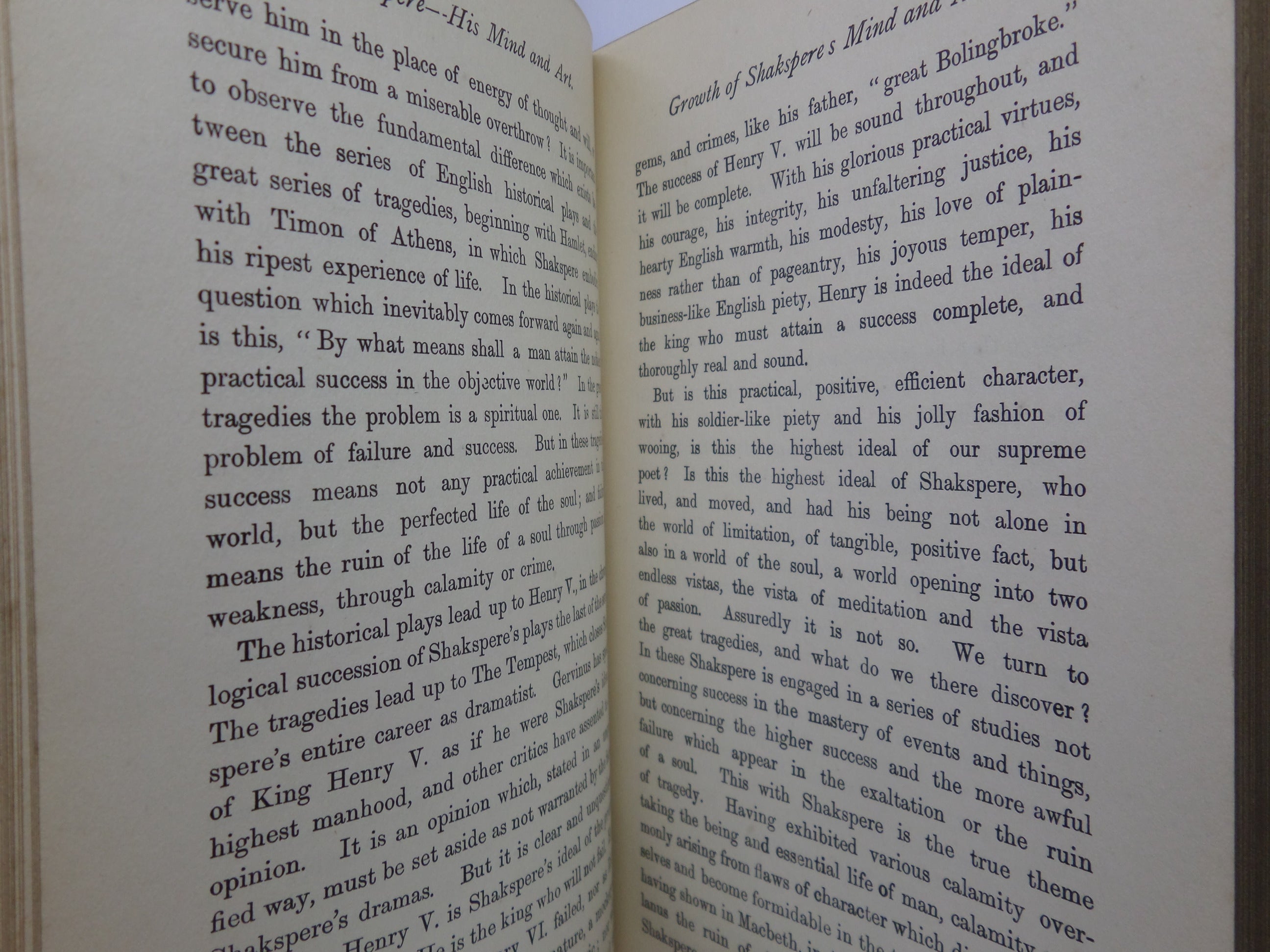 SHAKESPEARE: A CRITICAL STUDY OF HIS MIND & ART, EDWARD DOWDEN 1909 FINE BINDING