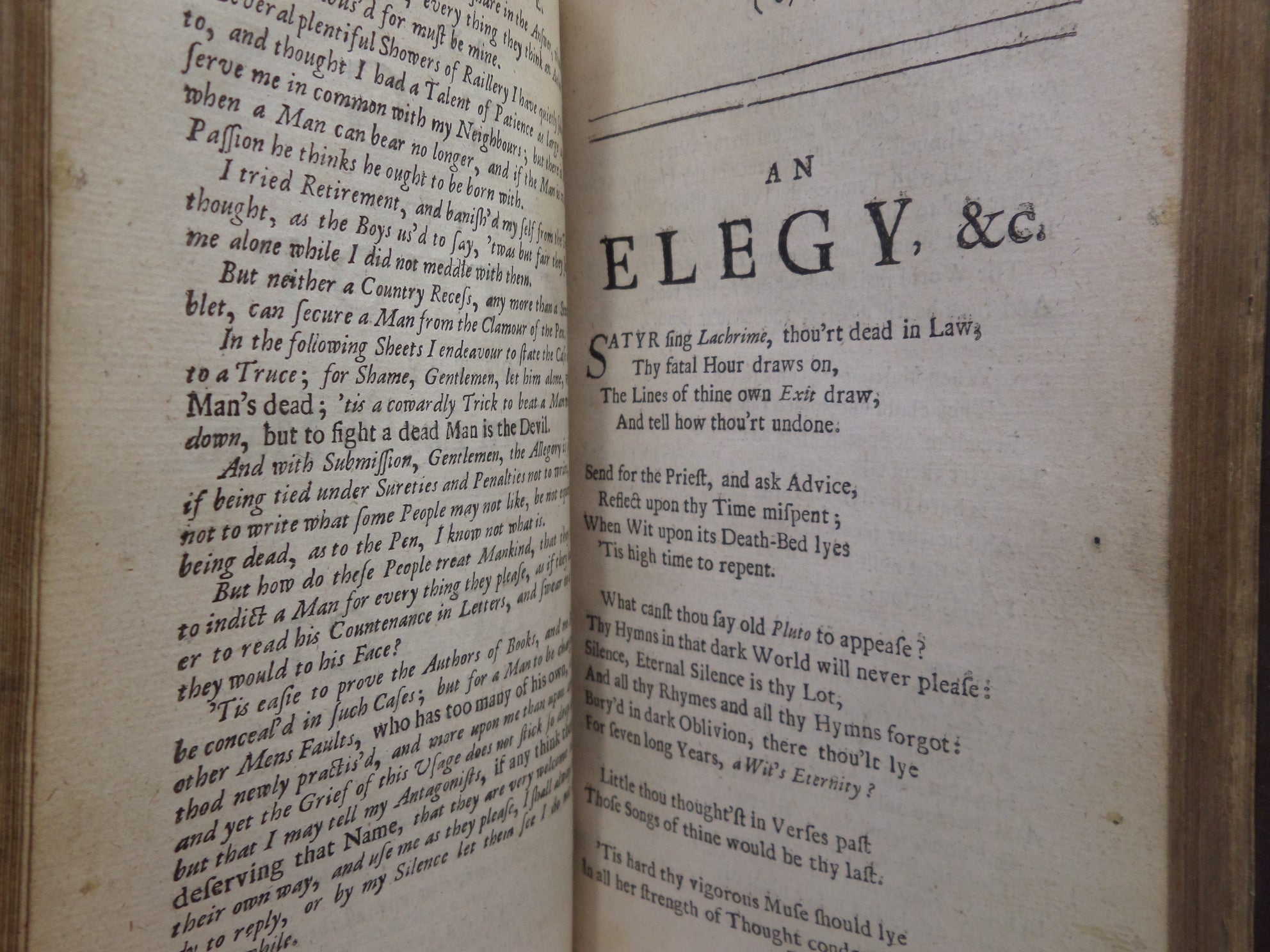 A TRUE COLLECTION OF THE WRITINGS OF... DANIEL DEFOE 1703-1705 FIRST EDITIONS