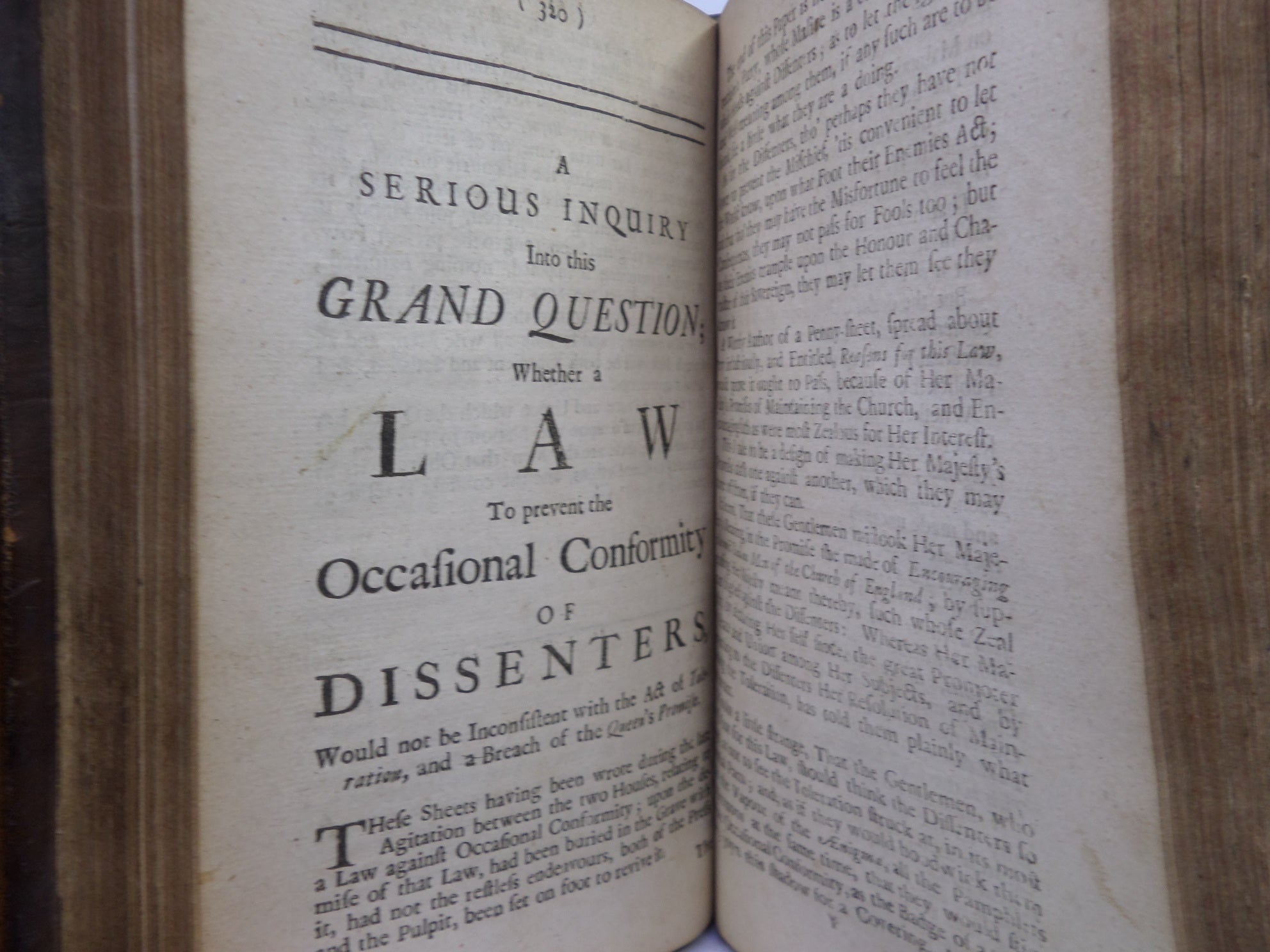 A TRUE COLLECTION OF THE WRITINGS OF... DANIEL DEFOE 1703-1705 FIRST EDITIONS