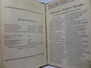 A MIDSUMMER NIGHT'S DREAM AS IT IS ACTED AT THE THEATRES-ROYAL 1778 SHAKESPEARE