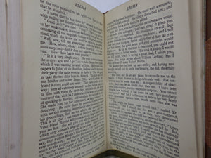 EMMA BY JANE AUSTEN CIRCA 1900 LEATHER-BOUND BY RIVIERE